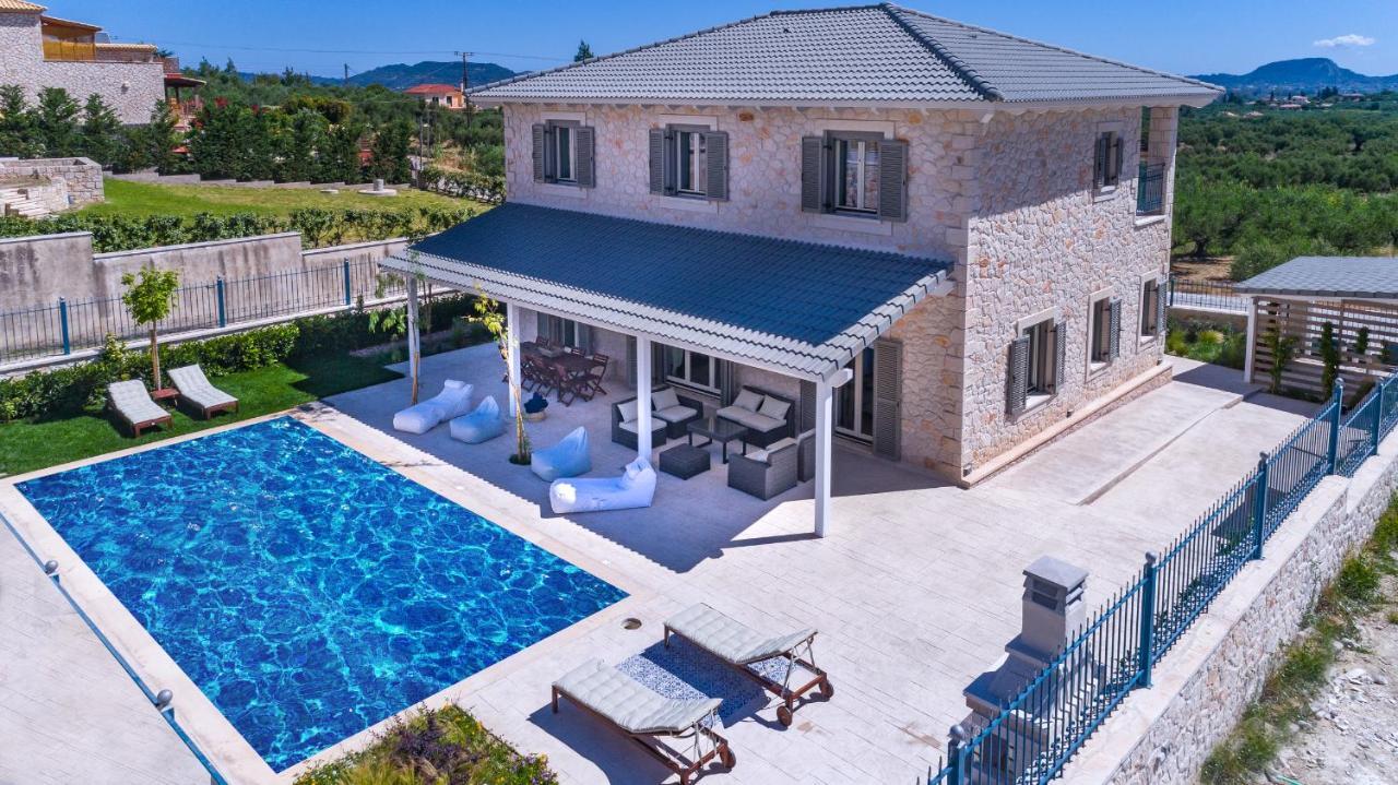 Zante Soleil - High-End Stone Villa With Swimming Pool Lagopodhon Ngoại thất bức ảnh