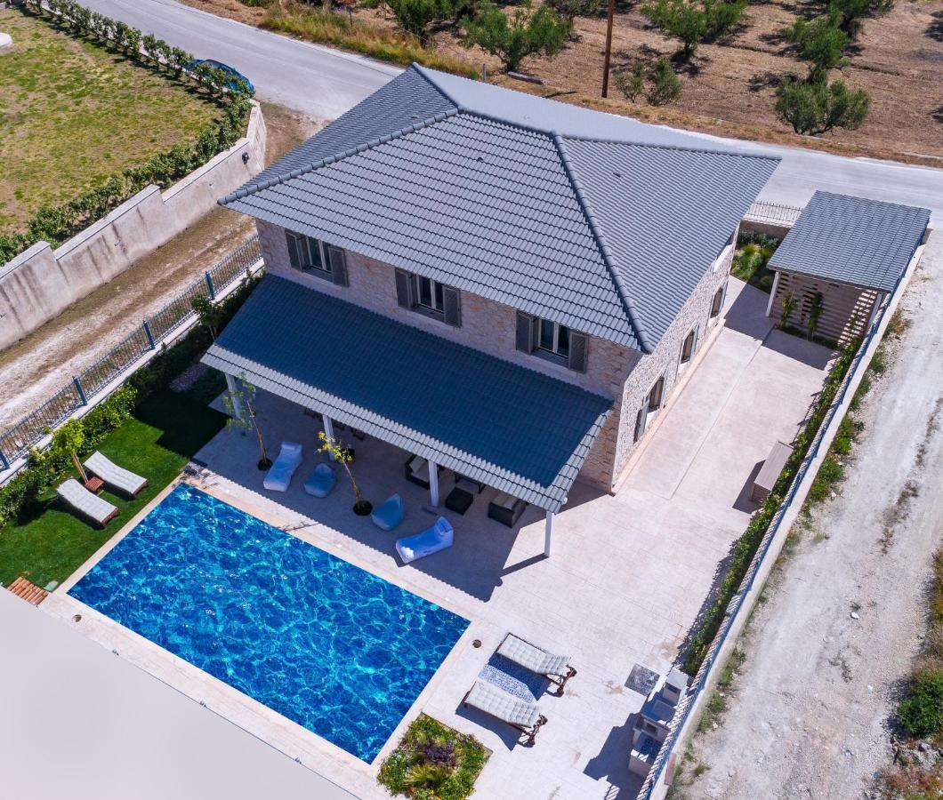 Zante Soleil - High-End Stone Villa With Swimming Pool Lagopodhon Ngoại thất bức ảnh