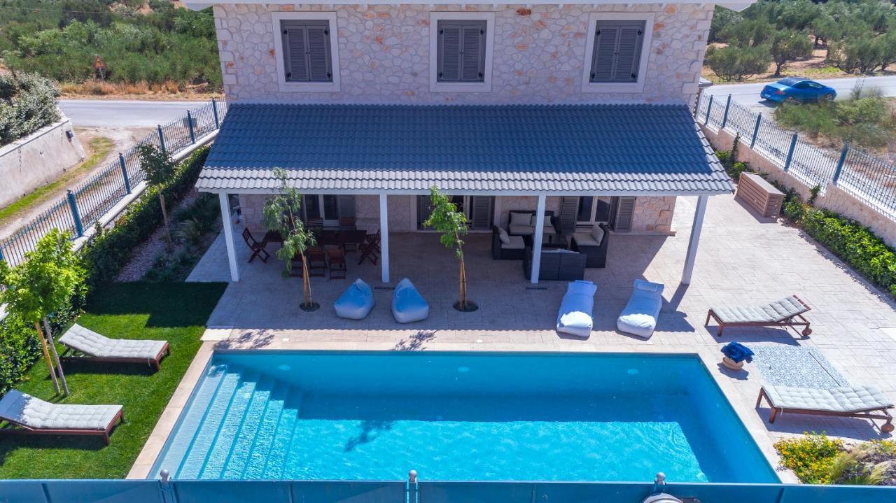 Zante Soleil - High-End Stone Villa With Swimming Pool Lagopodhon Ngoại thất bức ảnh