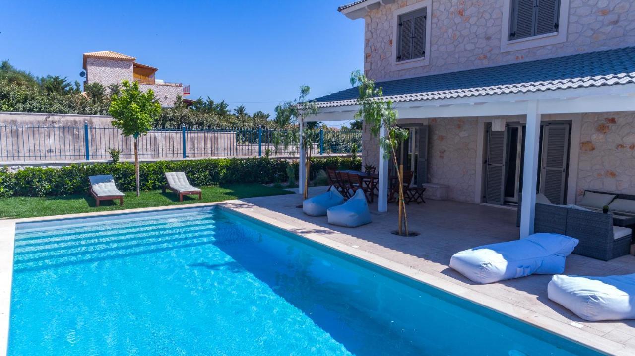 Zante Soleil - High-End Stone Villa With Swimming Pool Lagopodhon Ngoại thất bức ảnh