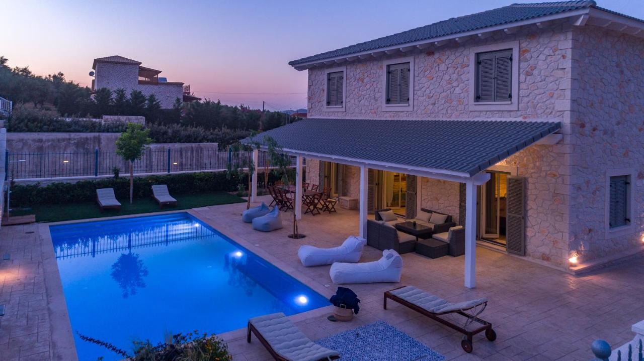 Zante Soleil - High-End Stone Villa With Swimming Pool Lagopodhon Ngoại thất bức ảnh
